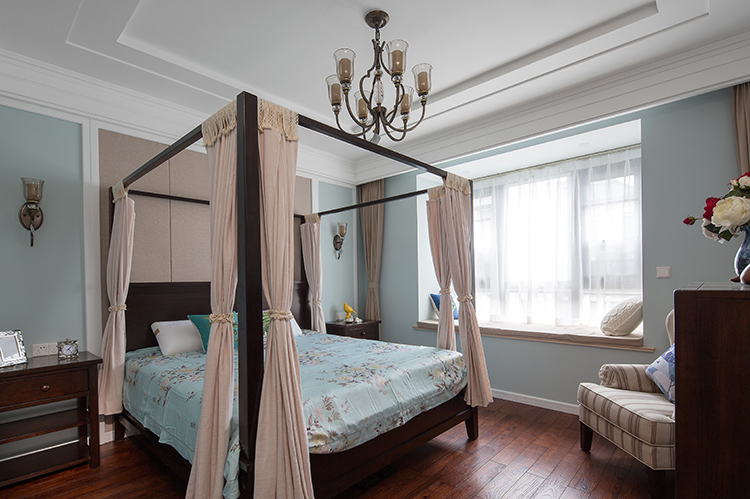 苏州装修公司哪家好？200平美式乡村风格案例实景图！