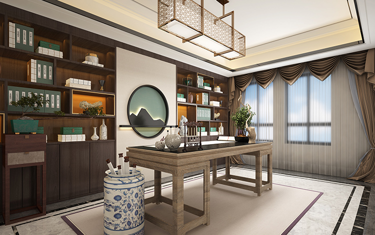 惊呆了！中式风格别墅装修案例赏析——让家刮起浓浓中国风！