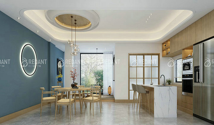 苏州装修公司红蚂蚁装饰·400㎡日式风格别墅装修案例邀您品鉴