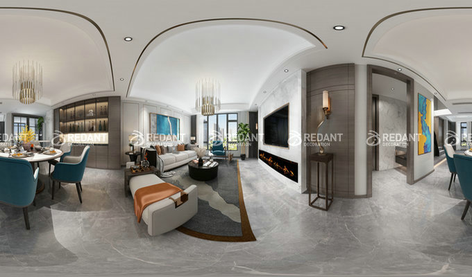 苏州最好的装修公司·红蚂蚁装饰之滨江御园现代轻奢风格