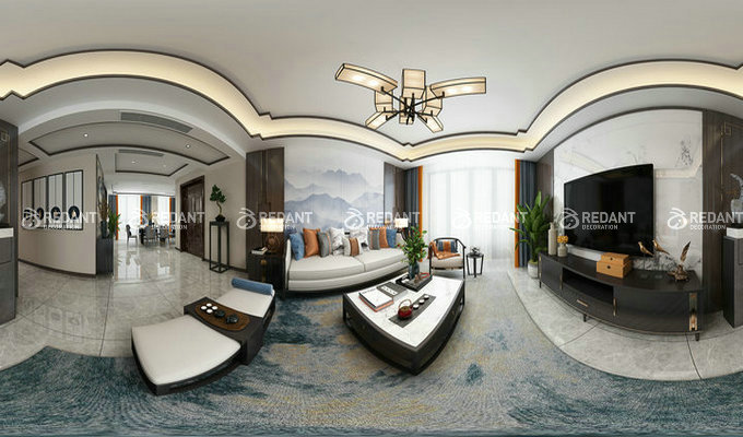 红蚂蚁装饰·中南锦苑案例赏析