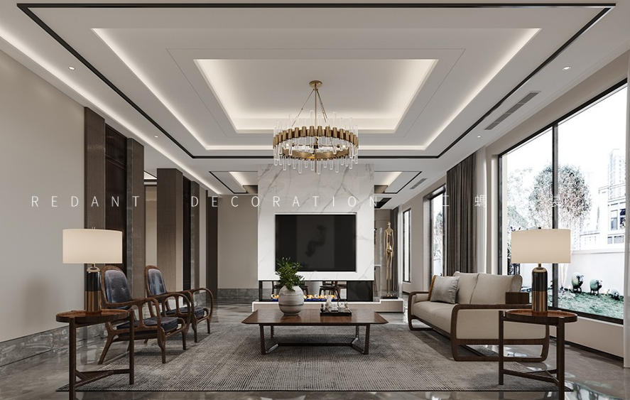 新中式吊顶设计要点 如何设计新中式吊顶